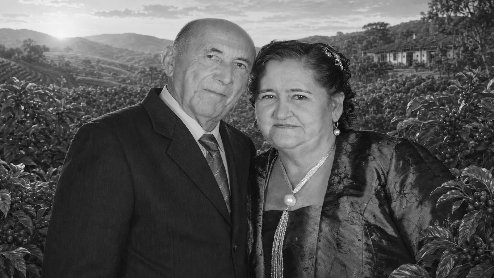 Jairo e Necy, fundadores do Café Abelha